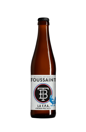Bière locale French Pale-Ale Brasserie Toussaint