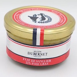 Pâté de Sanglier au foie-gras de canard - Maison DUBERNET